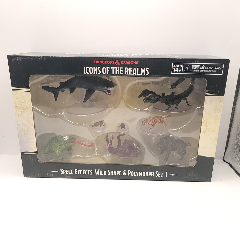 Dungeons and Dragons Icons of the Realm Spell Effects Wild Shape Set 1 Figures